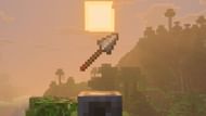 The spear weapon has also been added with the Minecraft snapshot (Image via Mojang Studios)